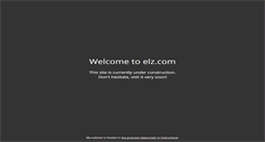 Desktop Screenshot of elz.com